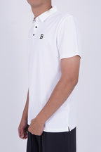 Balmain Men's Short-Sleeve Logo Polo Shirt – Athletic Luxury Edition