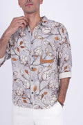 Magnolia Lithograph Textured Shirt