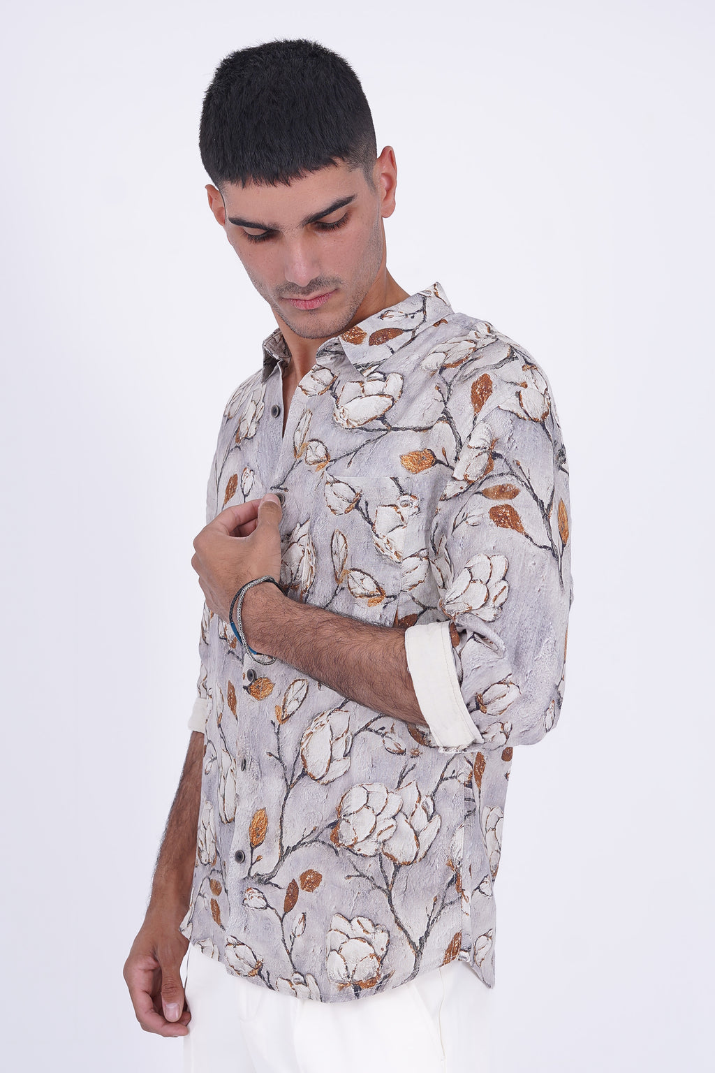 Magnolia Lithograph Textured Shirt