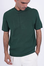 BOSS Knitted Slim-Fit T-Shirt