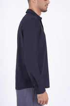 Emporio Armani Tech-Stretch Long Sleeve Shirt Black