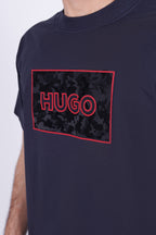 HUGO Camo Box Logo T-Shirt