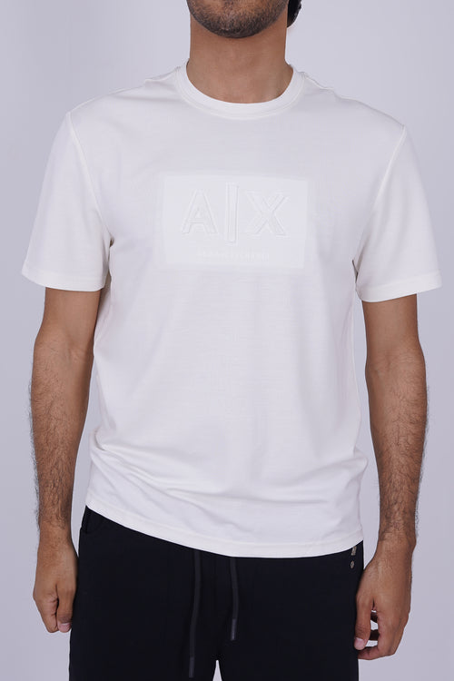 Armani Exchange Men’s 3D Logo Crew Neck T-Shirt – Premium Casual Essentials