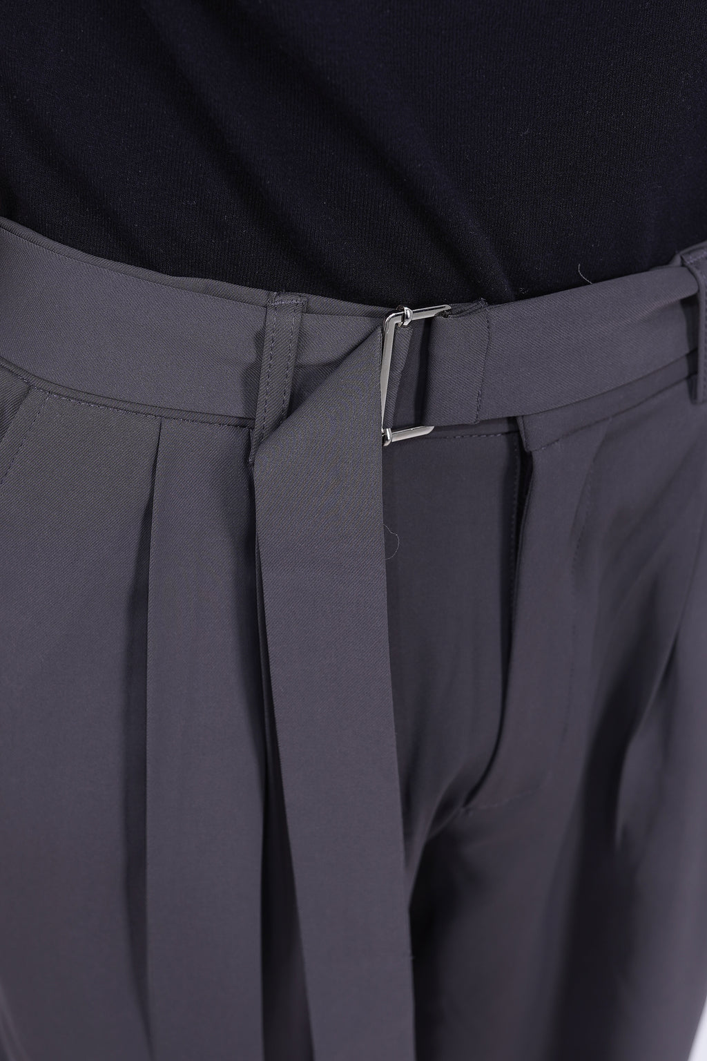 The Belted Wide-Leg Trouser