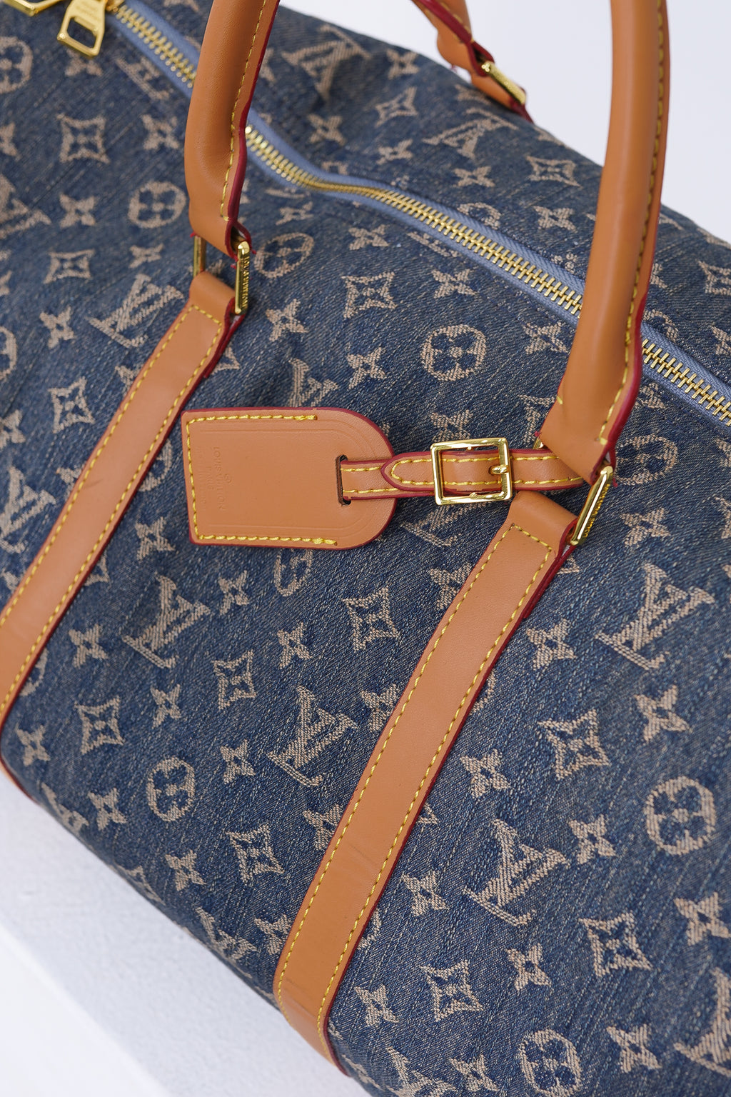 The Monogram Denim Keepall Travel Bag